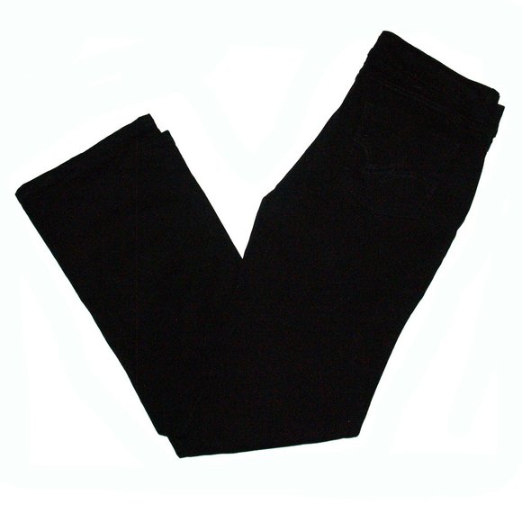 Classic Wrangler Black Mid-Rise Bootcut Denim / Jean - 09MWZBK -  34X32 - Picture 12 of 13